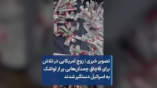 تصویر خبری | زوج‌ آمریکایی در تلاش برای قاچاق چمدان‌هایی پر از لواشک به اسرائیل دستگیر شدند