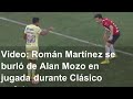 Video: Román Martínez se burló de Alan Mozo en jugada durante Clásico amistoso