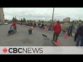 Dozens lining up to catch evacuation flight out of Yellowknife