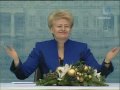 Lietuvos Respublikos Prezidentės Dalios Grybauskaitės spaudos konferencija (2009 12 21)