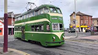 Bolton 66 and Balloon 700 Trams on Hopton Road and Lytham Road