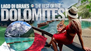 Lago di Braies | Italy 2023 | The Best of the Dolomites |  Full Tour