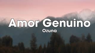 Ozuna - Amor Genuino (Letra)