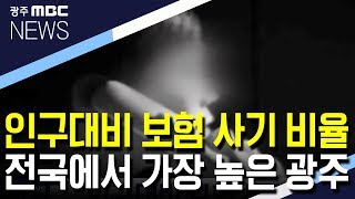 인구대비 보험 사기 1위는 광주