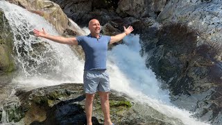 Водопад Widgeon Falls, прогулка на каноэ по реке Widgeon Creek в окрестностях Pitt Lake, Канада