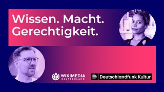 Wikimedia-Salon: Wissen. Macht. Gerechtigkeit.