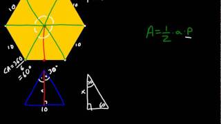 Area of a Regular Hexagon