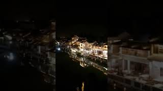 朱家角夜景 Zhujiajiao Water Village nights view