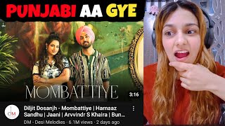 Pakistani Reacts To Diljit Dosanjh - Mombattiye | Harnaaz Sandhu | #newpunjabisong2024 #dammitreacts