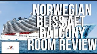 Norwegian Bliss Aft Balcony