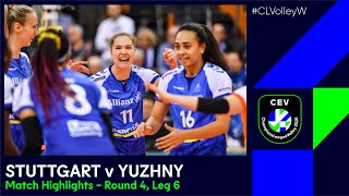 #CLVolleyW | Allianz MTV STUTTGART vs Khimik YUZHNY - Match Highlights