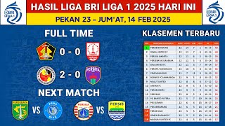 Hasil Liga 1 2025 Hari Ini - Persik vs Persis - Klasemen Liga 1 2025 Terbaru - Liga 1 Pekan 23