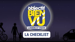 #ObjectifBienVu - La CheckList