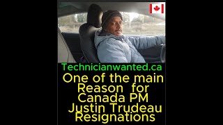 One of the main reason  for Canada PM Justin Trudeau resignations