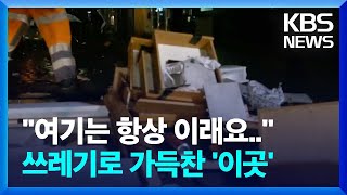 [글로벌K] 독일, 쓰레기 무단 투기에 골머리 / KBS  2025.01.16.