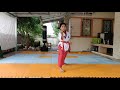 ท่าสอบสายฟ้า1 ขึ้นสายฟ้า2 poomsae pattern 5 เรียนรู้ผ่านการเล่น ยิ่งเล่นยิ่งเพิ่มทักษะ