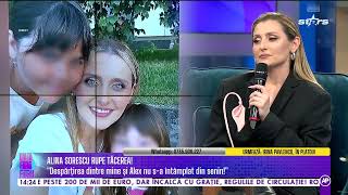 Alina Sorescu rupe tăcerea! Adevăratul motiv care a dus la despărțirea de Alex Ciucu!