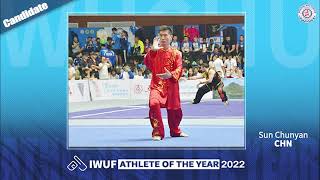 AOTY- Traditional Wushu Athlete of the Year 2022 (Male) Candidate: CHN   Sun Chunyan