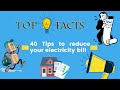 ENERGY EFFICIENT HOME: 40 Tips for you!!