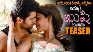 Vijay Devarakonda Kushi Movie Romantic Teaser || Samantha || Shiva Nirvana || Telugu Trailers || NSE