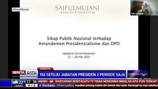 Survei Opini Publik SMRC: Sebanyak 74 Persen Responden Setuju Jabatan Presiden 2 Periode Saja