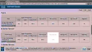 UCS Advantage Series (Infra-12): UCS Power Calculator