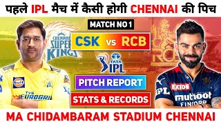 MA Chidambaram Stadium Chennai Pitch Report CSK vs RCB IPL 2024 MA Chidambaram Stadium Pitch Report