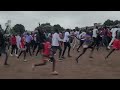 gogrial west county fans were so excited after defeating awiel north county on penalties shootout.