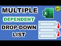 Automatically Updated | How to Create Multiple Dependent Drop-Down Lists in Excel