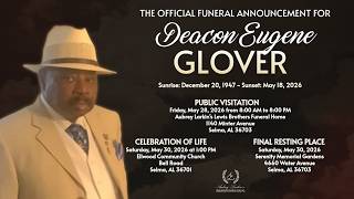 Celebration of Life for Deacon Eugene Glover