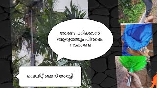 വെയ്റ്റ് ലെസ് തോട്ടി|തേങ്ങ പറിക്കാനു൦, മാറാല കളയാനും, മാങ്ങ പറിക്കാനു൦ ഈ ഒരു തോട്ടി മതി|Thahani'z