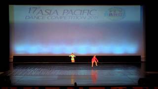 小水點舞蹈團Wanna be~17th Asia Pacific Dance Comp.15' (Bangkok) ~ Modern Duo Trio 12\u0026Under