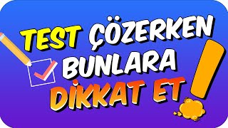 Test Çözerken Sıkılıyorum 🤔 Ne Yapmalıyım ❓