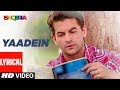 Yaadein Lyrical Video Song | Ishqeria | Richa Chadha | Neil Nitin Mukesh | Papon, Kalpana Patowry
