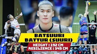 The Best Plays of Mongolian Volleyball Star Batsuuri Battur