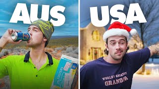 Christmas in USA vs Australia...