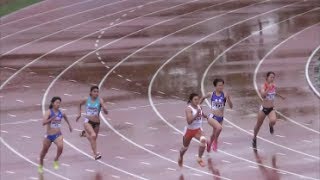 日本陸上混成競技2017 女子七種200m2組