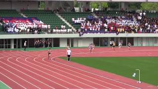 2015年長崎県高校総体　女子4×400mR決勝