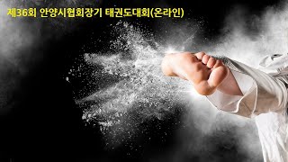 제36회 안양시협회장기 태권도대회 - 품새 단체전