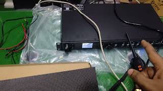 how to connect p2.5 panel with vp210 video processor. 9995965900