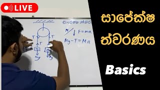 Sapeksha Thwaranaya | සාපේක්ෂ ත්වරණය | basics live discussion | combined maths