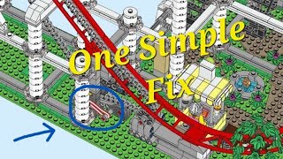 How to fix 10261 Roller Coaster - One Simple Fix for continuous non-stop operation!
