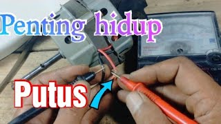 PENTING HIDUP kabel kipas putus banyak, tanpa bongkar dinamo