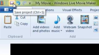 Windows Live Movie Maker: Project Organization