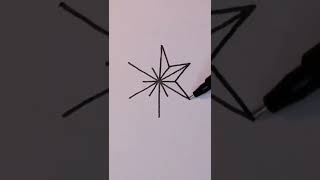 how to draw stars step by step