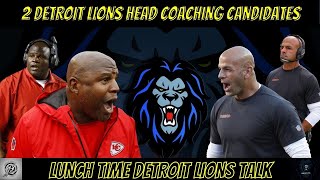 Detroit Lions News And Rumors, Two Detroit Lions Head Coaching Candidates, Full Breakdown