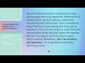 mastering active listening asking questions and seeking clarification