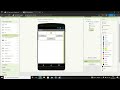 02. mit app inventor első applikáció készítése a képernyő designer modul