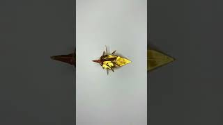 折り紙のハエができるまで　#shorts #折り紙　#おりがみ　#ハエ　#蝿　#Origami #Flies