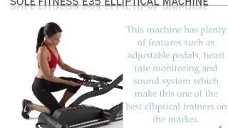 Sole Fitness E35 Elliptical Machine (New 2013 Model) | Exerciser | Elliptical Trainer